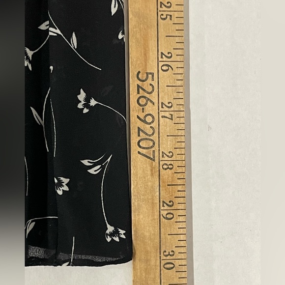 Set of two Robbie Bee vintage pleated navy and black skirts size large - Picture 13 of 14